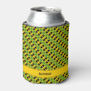 Enfriador De Latas Bandera de JAMAICA personalizada