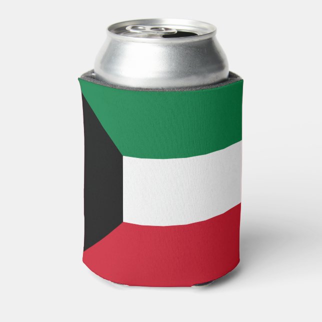 Enfriador De Latas Bandera de Kuwait (Reverso de la lata)