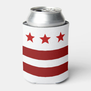Enfriador De Latas Bandera de la ciudad de Washington D.C.