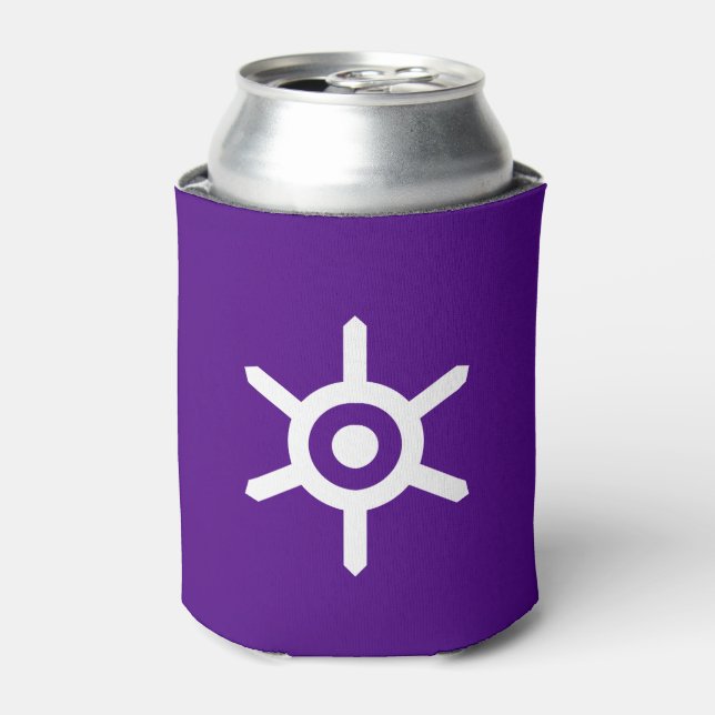 Enfriador De Latas Bandera de la prefectura de Tokio, Refrigerador de (Lata Anverso)