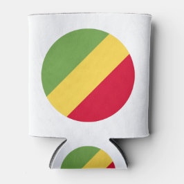 Enfriador De Latas Bandera de la República del Congo