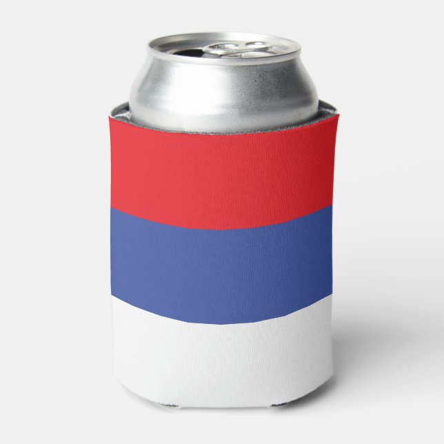 Enfriador De Latas Bandera de la República Srpska (Lata Anverso)