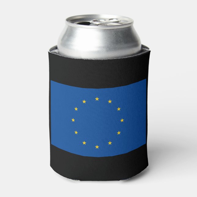 Enfriador De Latas Bandera de la Unión Europea (Lata Anverso)