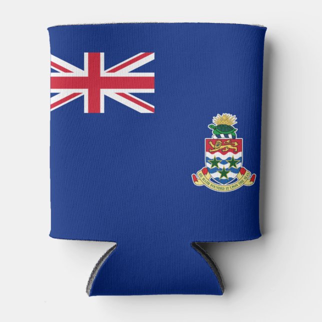 Enfriador De Latas Bandera de las Islas Caimán Cooler (Anverso)