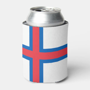 Enfriador De Latas Bandera de las Islas Feroe