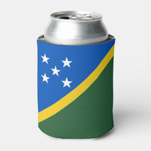 Enfriador De Latas Bandera de las Islas Salomón
