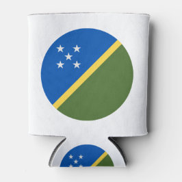 Enfriador De Latas Bandera de las Islas Salomón