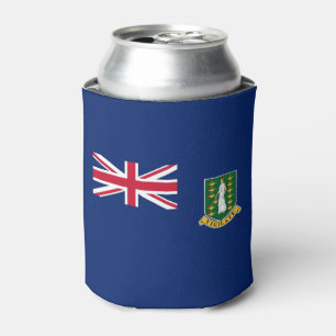 Enfriador De Latas Bandera de las Islas Vírgenes Británicas