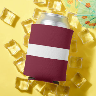 Enfriador De Latas Bandera de Letonia