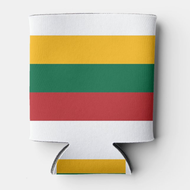 Enfriador De Latas Bandera de Lituania (Anverso)