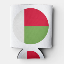 Enfriador De Latas Bandera de Madagascar