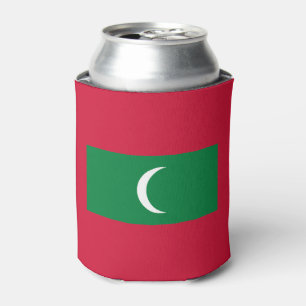 Enfriador De Latas Bandera de Maldivas