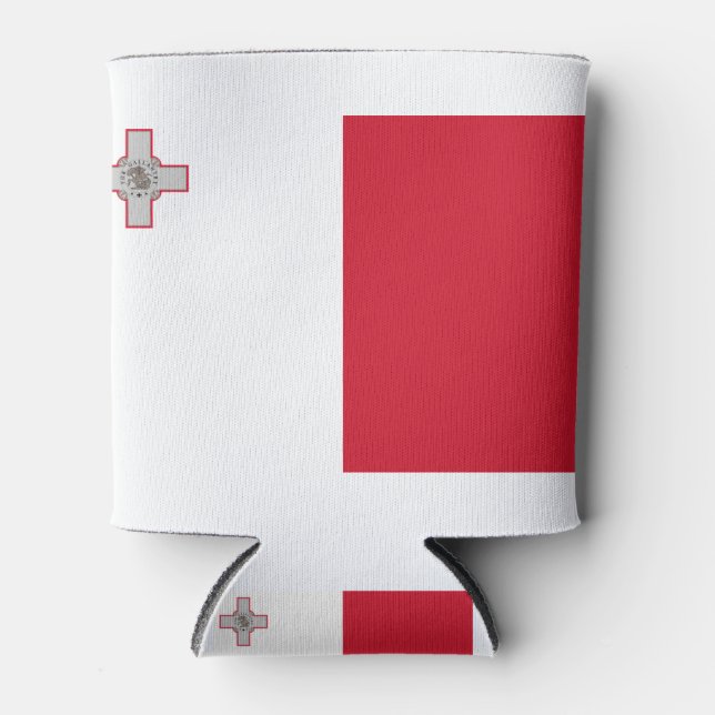 Enfriador De Latas Bandera de Malta (Anverso)