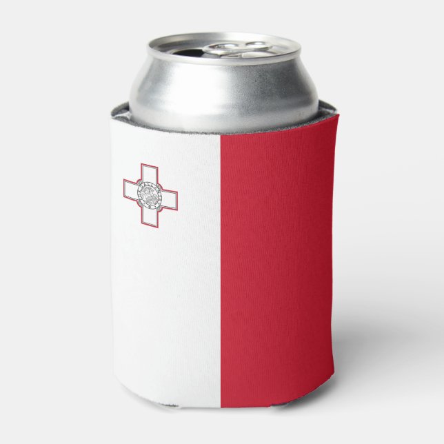 Enfriador De Latas Bandera de Malta (Lata Anverso)