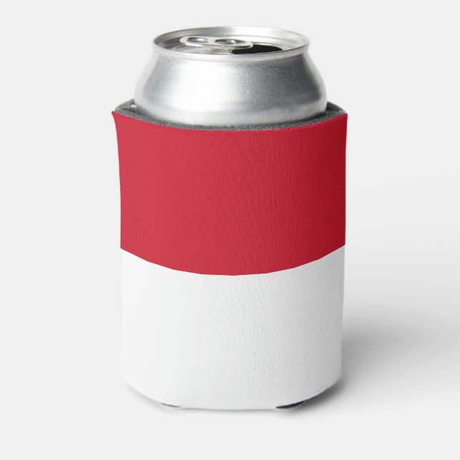 Enfriador De Latas Bandera de Mónaco (Reverso de la lata)