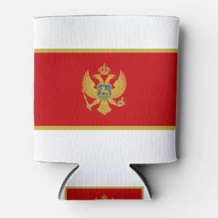 Enfriador De Latas Bandera de Montenegro