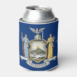 ENFRIADOR DE LATAS BANDERA DE NUEVA YORK