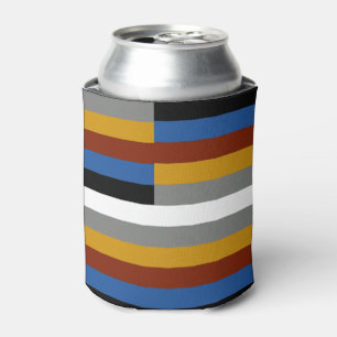 Enfriador De Latas Bandera de Orgullo Friki