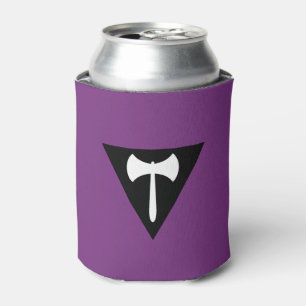 Enfriador De Latas Bandera de orgullo Lesbiana Labrys