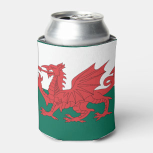 Enfriador De Latas Bandera de País de Gales