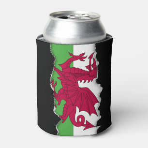 Enfriador De Latas Bandera de País de Gales