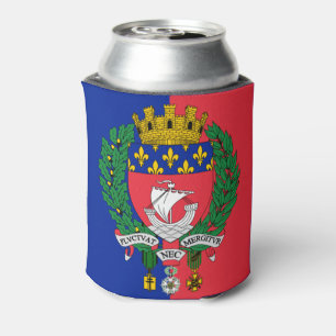Enfriador De Latas Bandera de París, Francia