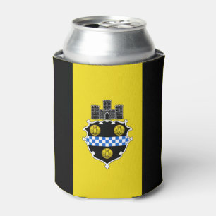 Enfriador De Latas Bandera de Pittsburgh, Refrigerador de bebidas de