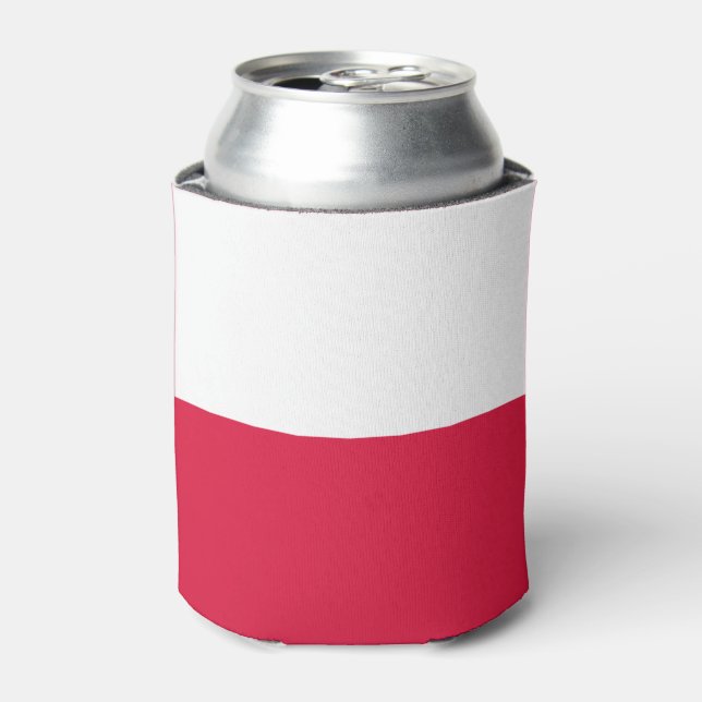 Enfriador De Latas Bandera de Polonia (Lata Anverso)