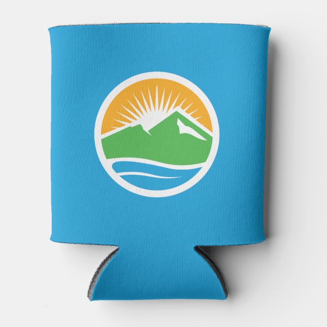 Enfriador De Latas Bandera de Provo, Utah (Anverso)