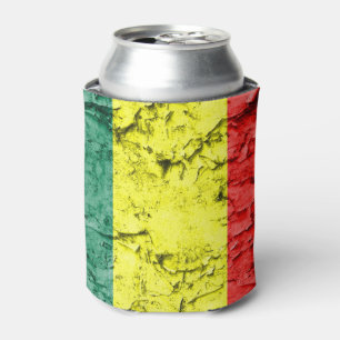 Enfriador De Latas Bandera de reggae vintage