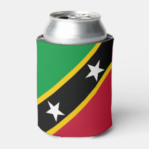 Enfriador De Latas Bandera de San Cristóbal y Nieves