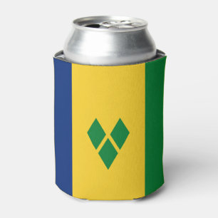 Enfriador De Latas Bandera de San Vicente