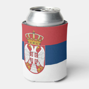 Enfriador De Latas Bandera de Serbia