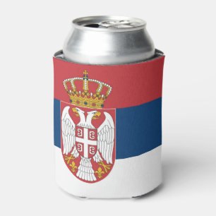 Enfriador De Latas Bandera de Serbia