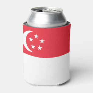 Enfriador De Latas Bandera de Singapur