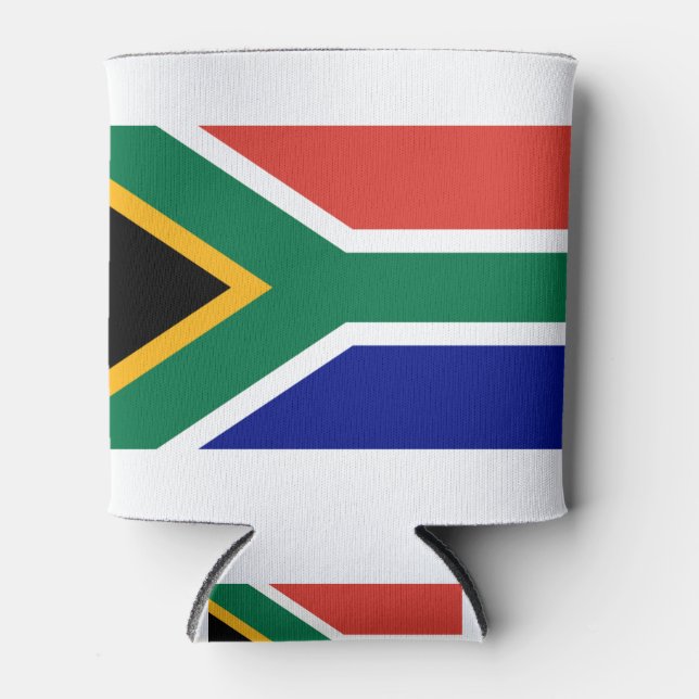 Enfriador De Latas Bandera de Sudáfrica (Anverso)