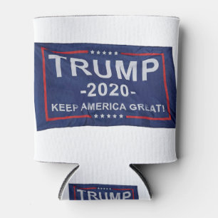 Enfriador De Latas Bandera de Trump 2020