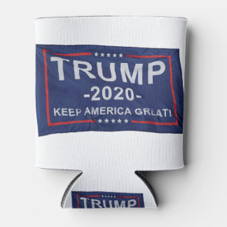 Enfriador De Latas Bandera de Trump 2020