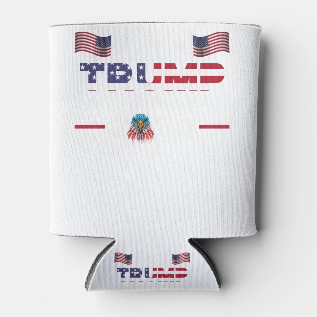 Enfriador De Latas Bandera de Trump 2024 devuelve a Estados Unidos a  (Anverso)