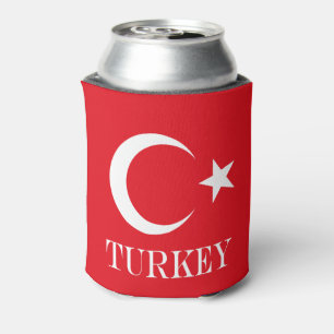Enfriador De Latas Bandera de Turquía