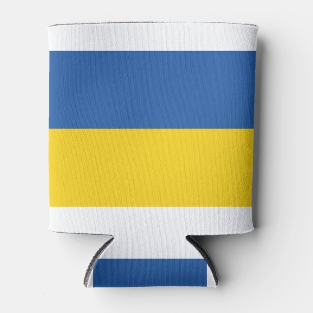 Enfriador De Latas Bandera de Ucrania (Anverso)