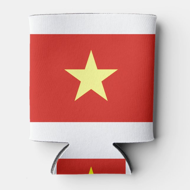 Enfriador De Latas Bandera de Viet Nam (Anverso)