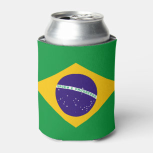 Enfriador De Latas Bandera del Brasil