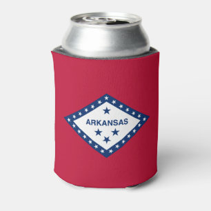 Enfriador De Latas Bandera del estado de Arkansas