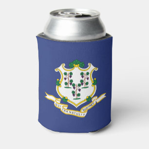 Enfriador De Latas Bandera del estado de Connecticut