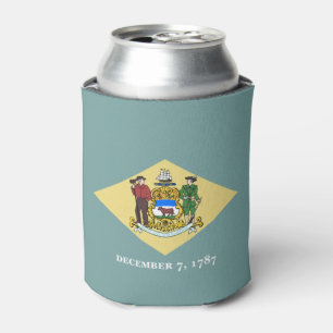 Enfriador De Latas Bandera del estado de Delaware