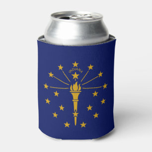 Enfriador De Latas Bandera del Estado de Indiana