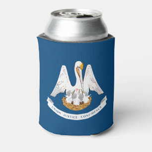 Enfriador De Latas Bandera del estado de Luisiana