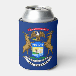 Enfriador De Latas Bandera del estado de Míchigan