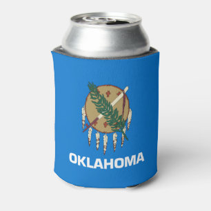 Enfriador De Latas Bandera del estado de Oklahoma
